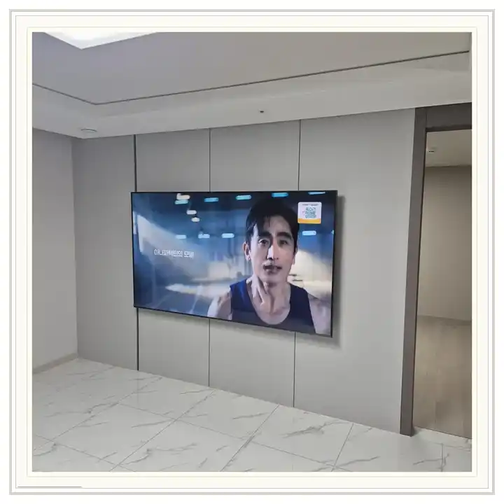 벽걸이TV 거치대 참고 사진 · 길음뉴타운롯데캐슬골든힐스 설치 조건